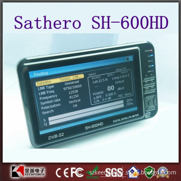 7 Inch LCD Sathero Sh-600HD DVB-S2 Digital Satellite Finder